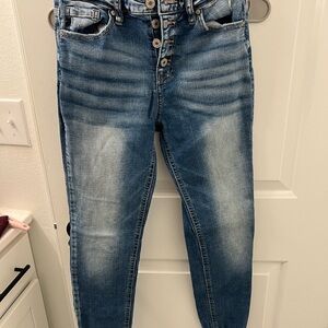 KanCan High Rise Blue Jeans